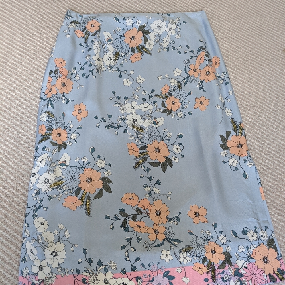 J. Crew Floral Skirt BNWT